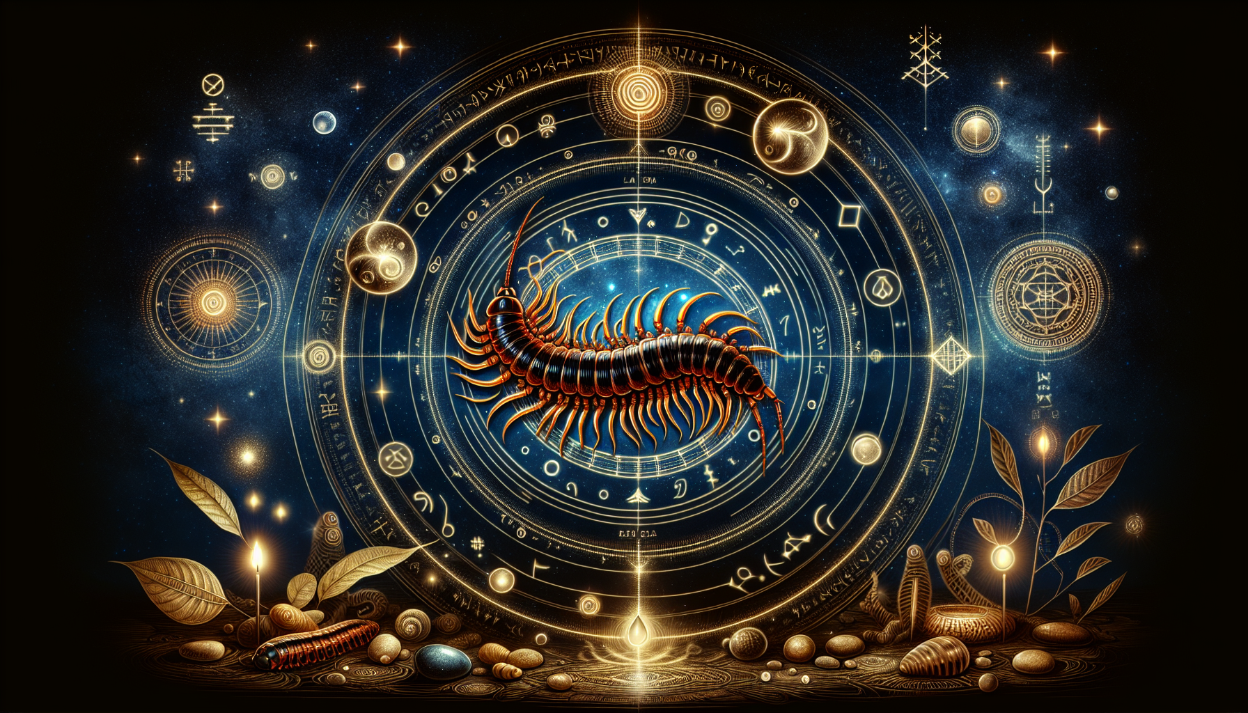 centipede spiritual meaning