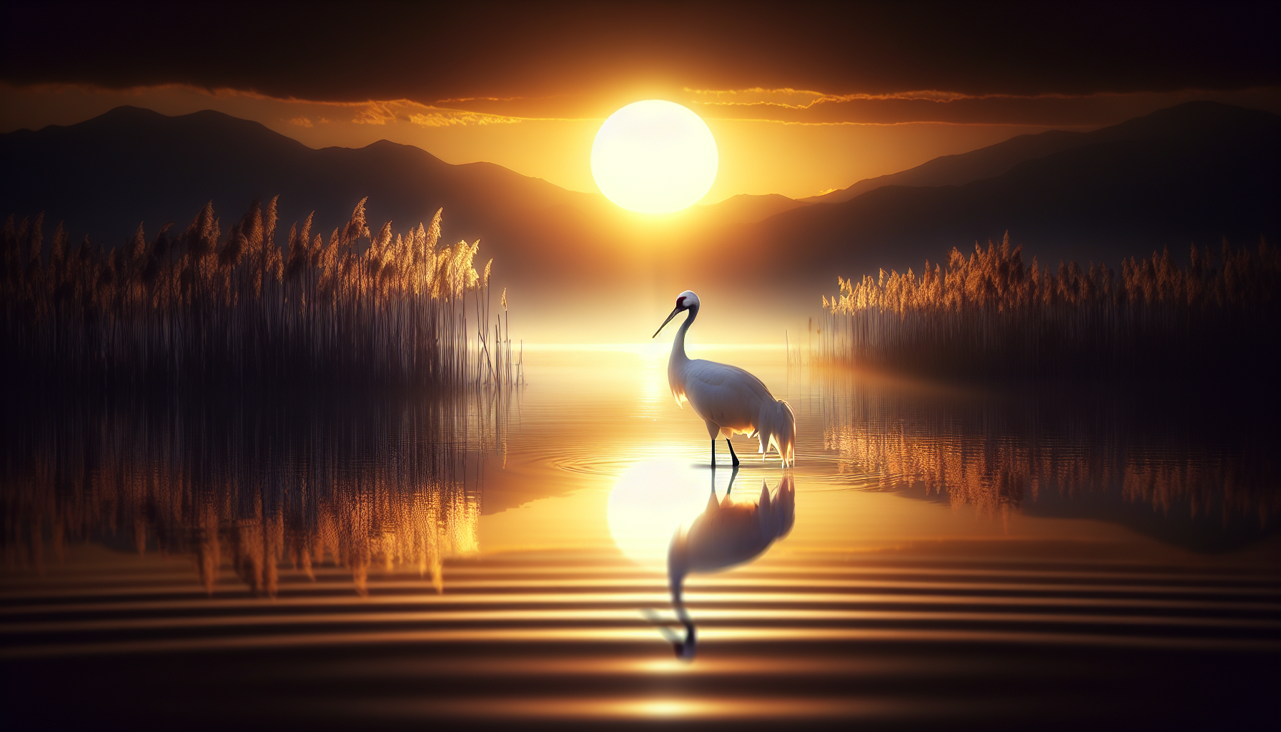 white crane spiritual meaning